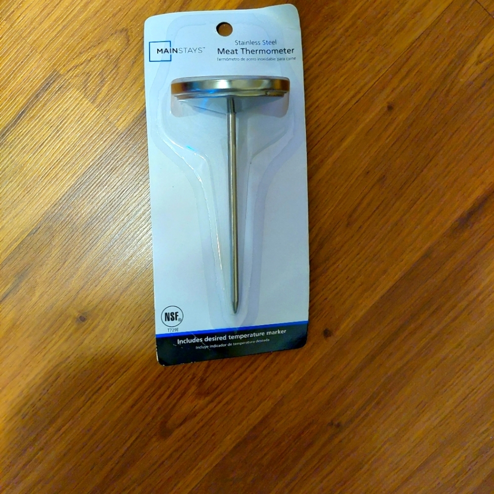 NWT STAINLESS STEEL MEAT THEMOMETER